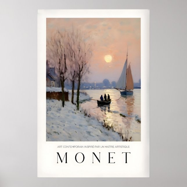 Claude Monet Affisch (Framsidan)