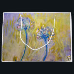 Claude Monet - Agapanthus<br><div class="desc">Agapanthus,  Close-up (Les Agapanthes) - Claude Monet,  1914-1917</div>