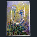 Claude Monet - Agapanthus<br><div class="desc">Agapanthus,  Close-up (Les Agapanthes) - Claude Monet,  1914-1917</div>