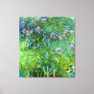 Claude Monet: Agapanthus Canvastryck