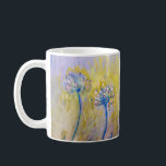 Claude Monet - Agapanthus Kaffemugg<br><div class="desc">Agapanthus,  Close-up (Les Agapanthes) - Claude Monet,  1914-1917</div>