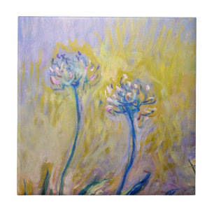 Claude Monet - Agapanthus Kakelplatta