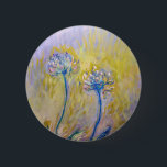 Claude Monet - Agapanthus Knapp<br><div class="desc">Agapanthus,  Close-up (Les Agapanthes) - Claude Monet,  1914-1917</div>