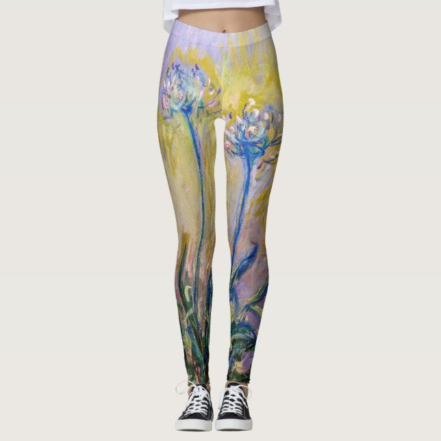 Claude Monet - Agapanthus Leggings (Framsida)