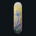 Claude Monet - Agapanthus Mini Skateboard Bräda 18,5 Cm<br><div class="desc">Agapanthus,  Close-up (Les Agapanthes) - Claude Monet,  1914-1917</div>