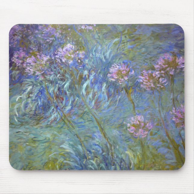 Claude Monet Agapanthus Musmatta (Framsidan)
