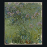Claude Monet - Agapanthus Poster<br><div class="desc">något modifierad Claude Monet</div>