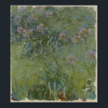 Claude Monet - Agapanthus Poster<br><div class="desc">något modifierad Claude Monet</div>