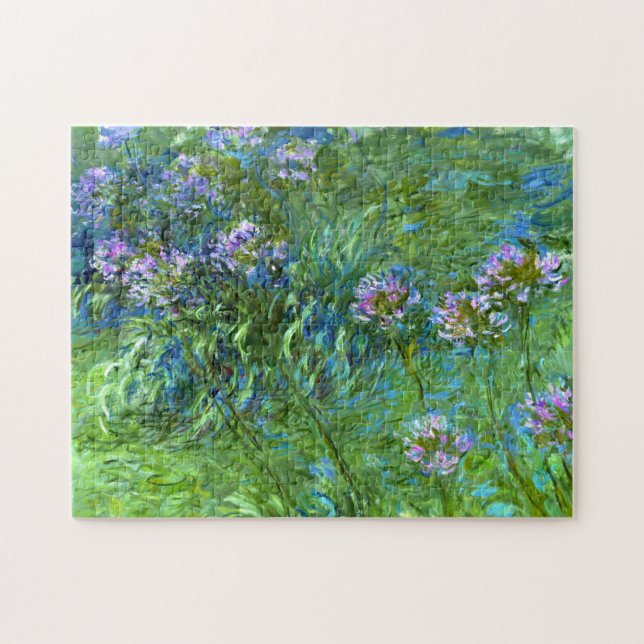 Claude Monet: Agapanthus Pussel (Horisontell)