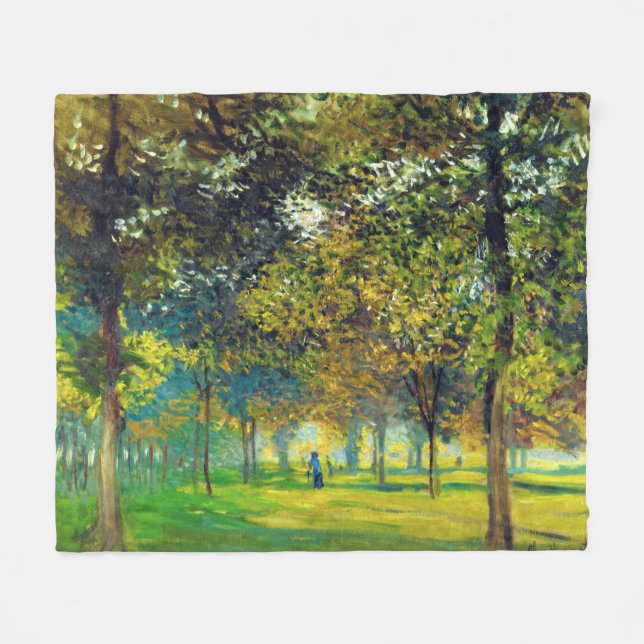 Claude Monet: Alleen Du Tugga ljudlig De Foire Fleecefilt (Framsidan (Horisontell))