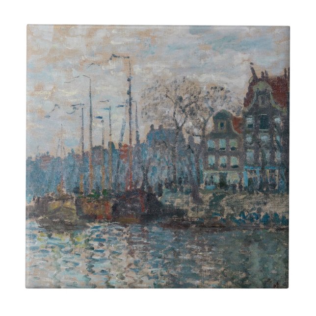 Claude Monet - Amsterdams syn Kakelplatta (Framsidan)