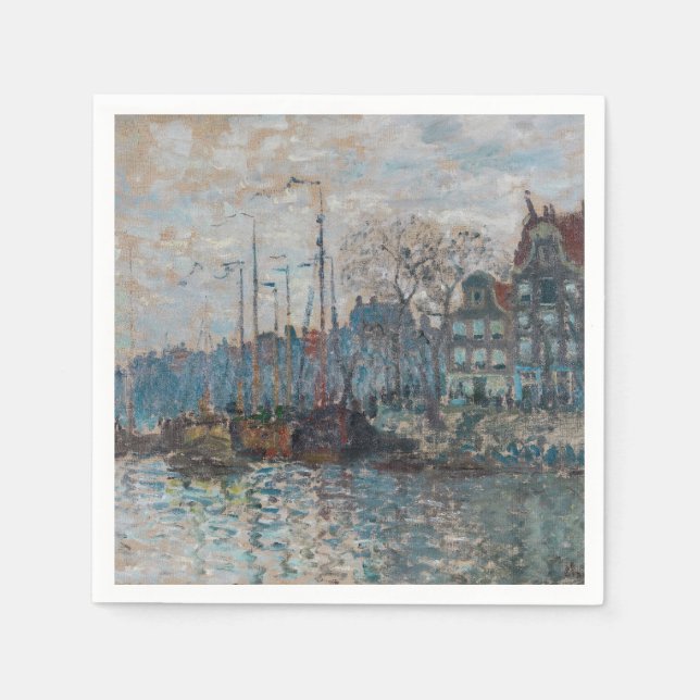 Claude Monet - Amsterdams syn Pappersservett (Framsidan)