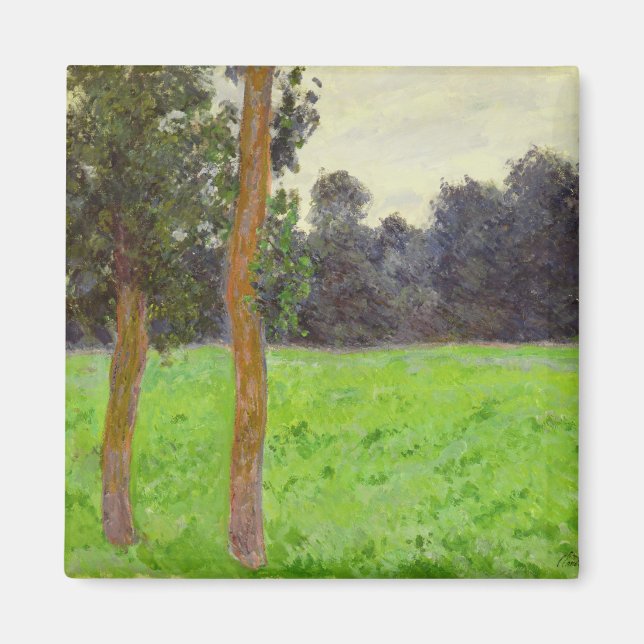 Claude Monet | Arbres dans la Prairie Magnet (Framsidan)