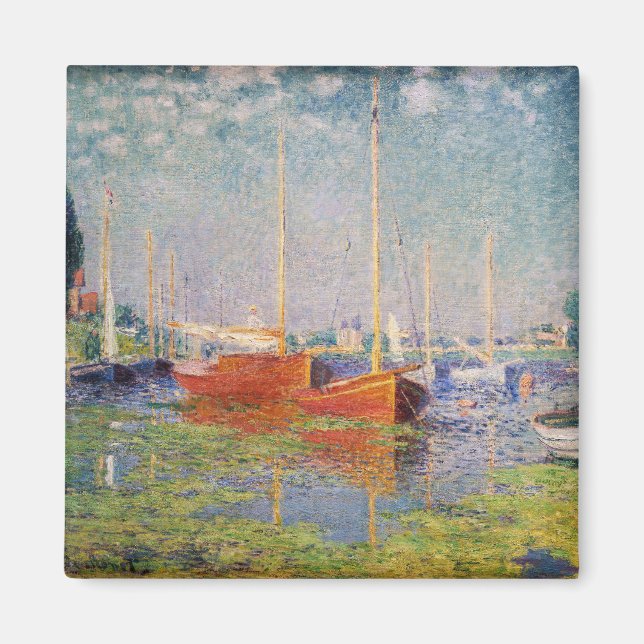 Claude Monet - Argenteuil Magnet (Framsidan)