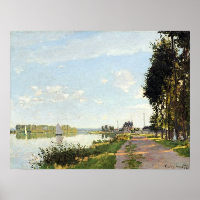 Claude Monet Argenteuil Poster (Framsidan)