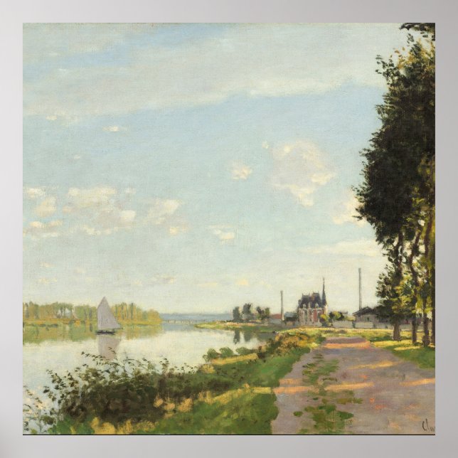 Claude Monet - Argenteuil Poster (Framsidan)