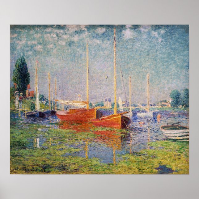 Claude Monet - Argenteuil Poster (Framsidan)
