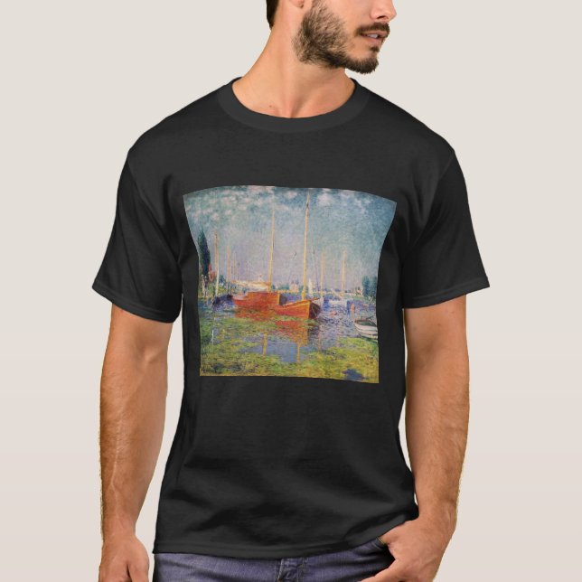 Claude Monet - Argenteuil T Shirt (Framsida)