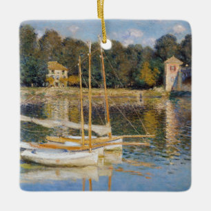 Claude Monet - Argenteuilbron Julgransprydnad Keramik