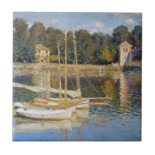 Claude Monet - Argenteuilbron Kakelplatta