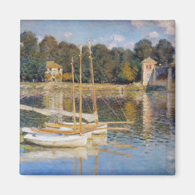 Claude Monet - Argenteuilbron Magnet (Framsidan)