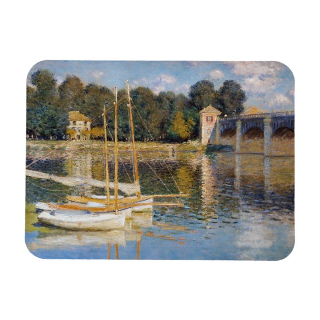 Claude Monet - Argenteuilbron Magnet (Horisontell)