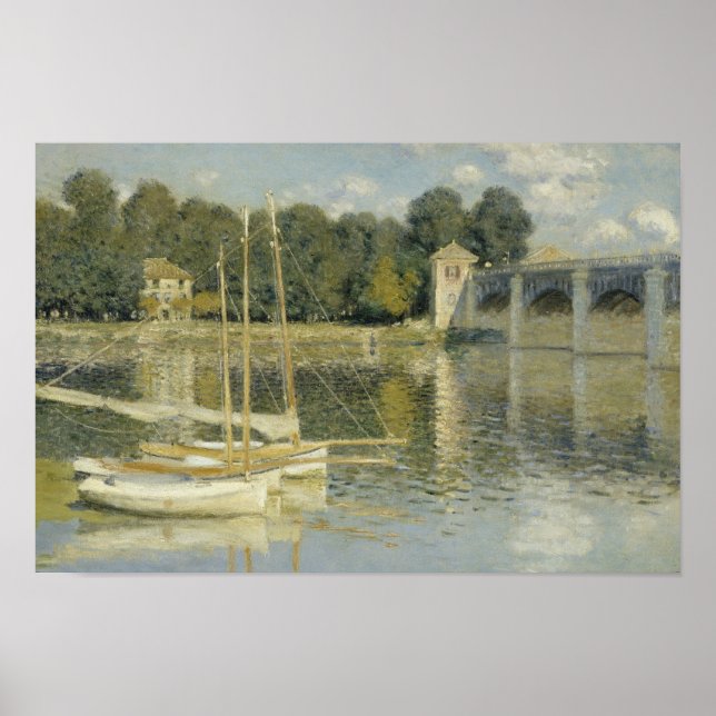 Claude Monet - Argenteuilbron Poster (Framsidan)