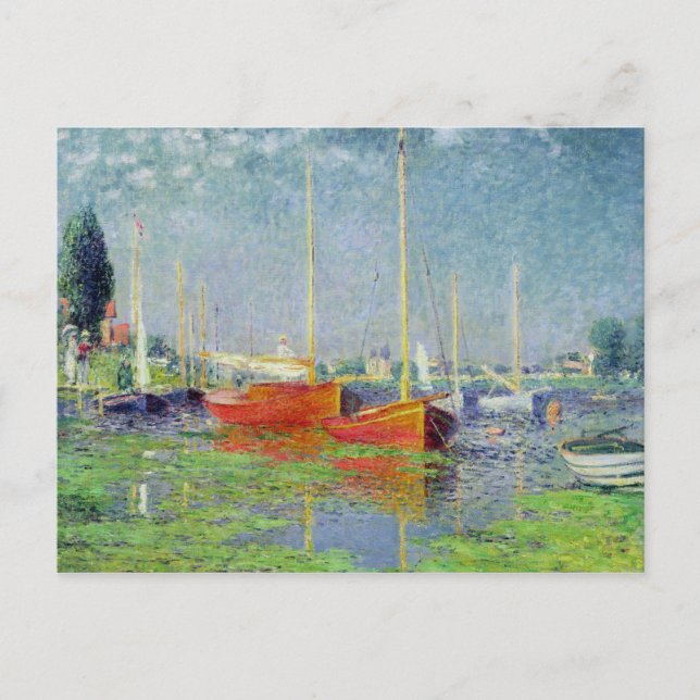 Claude Monet | Argentina, c.1872-5 Vykort (Framsida)
