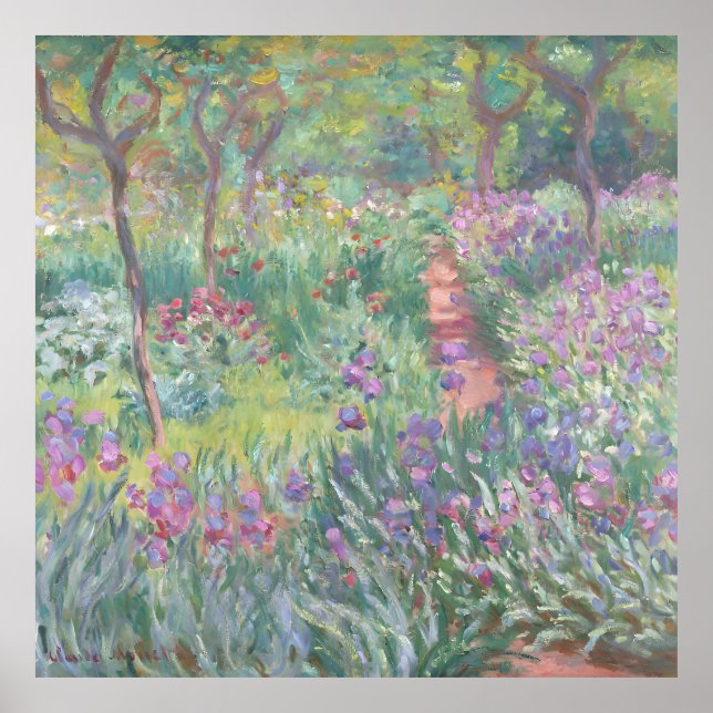 Claude Monet art Poster (Framsidan)