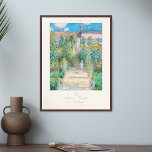 Claude Monet Art Skriv ut konstnärens Garden på Vé Poster<br><div class="desc">Ta ett steg in i Claude Monets seriösa konst med den här exquisite-konsten. Med den fantastiska målningen "The Artists Garden at Vétheuil" fångar detta mästerverk konstnärens kärlek för naturen och hans skickliga bild av ljus och färg. Öka din livsmiljö med lite konstnärlig elegans genom att lägga till den här fantastiska...</div>