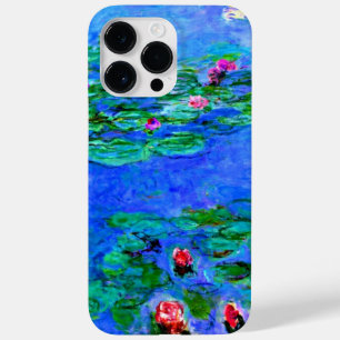 Claude Monet art: Vatten Lilies (röd)