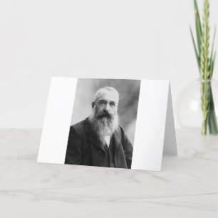 Claude Monet Artist Painter Destiny Gifts Kort