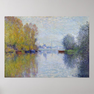 Claude Monet Autumn om Seine, Argentina Poster