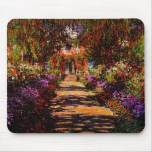 Claude Monet-Bana i Monets trädgård på Giverny Musmatta