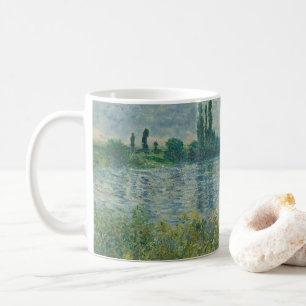 Claude Monet Banker of the Seine Flowers Art Kaffemugg
