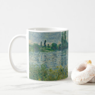 Claude Monet Banker of the Seine Flowers Art Kaffemugg