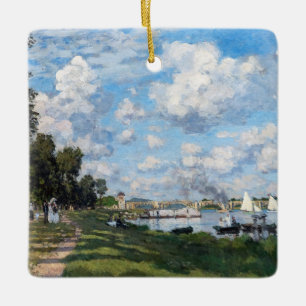 Claude Monet - Basin i Argentina Julgransprydnad Keramik