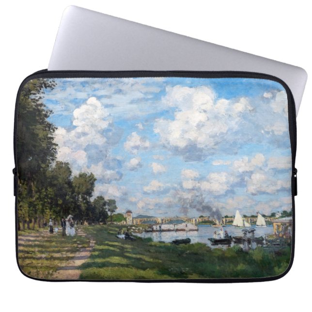 Claude Monet - Basin i Argentina Laptop Fodral (Framsidan)