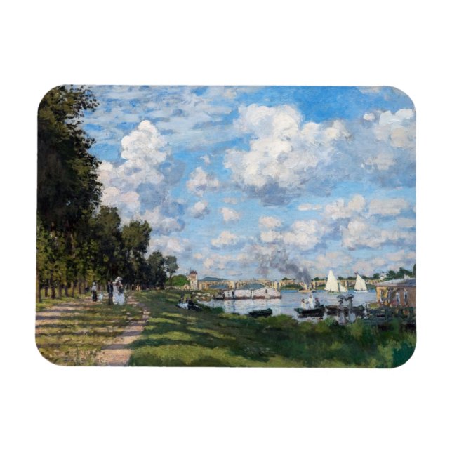 Claude Monet - Basin i Argentina Magnet (Horisontell)