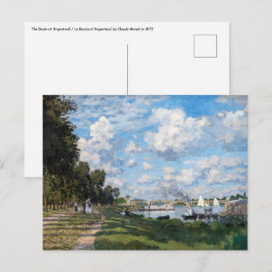 Claude Monet - Basin i Argentina Vykort