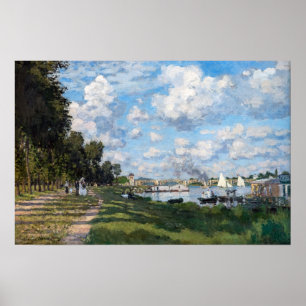 Claude Monet - Bassängen vid Argenteuil Poster