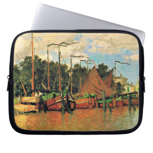 Claude Monet, Båtar vid Zaandam, Laptop Fodral