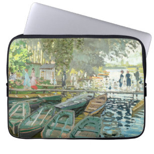Claude Monet. Bathers i La Grenouillère Laptop Fodral