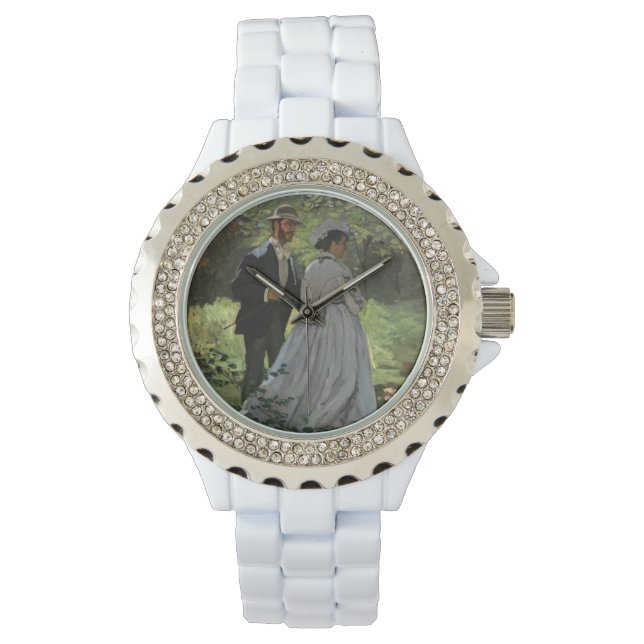 Claude Monet-Bazille och Camille Armbandsur (Framsida)