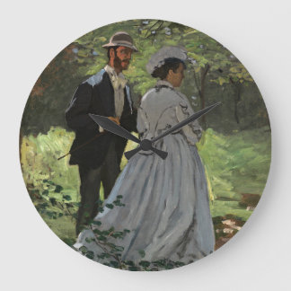 Claude Monet-Bazille och Camille Stor Klocka