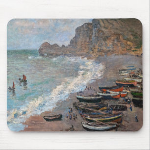 Claude Monet - Beach vid Etretat Musmatta