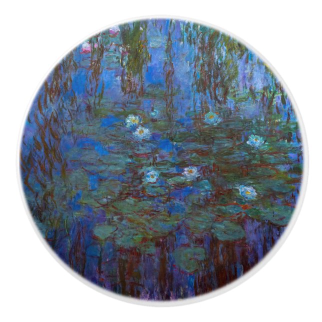 Claude Monet - Blue Vatten Lilies Knopp (Framsidan)