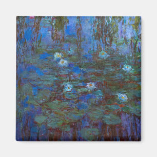 Claude Monet - Blue Vatten Lilies Magnet