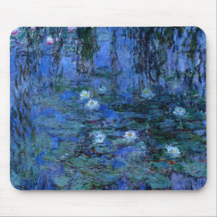 Claude Monet Blue Vatten Lilies Musmatta