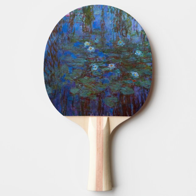 Claude Monet - Blue Vatten Lilies Pingisracket (Framsidan)